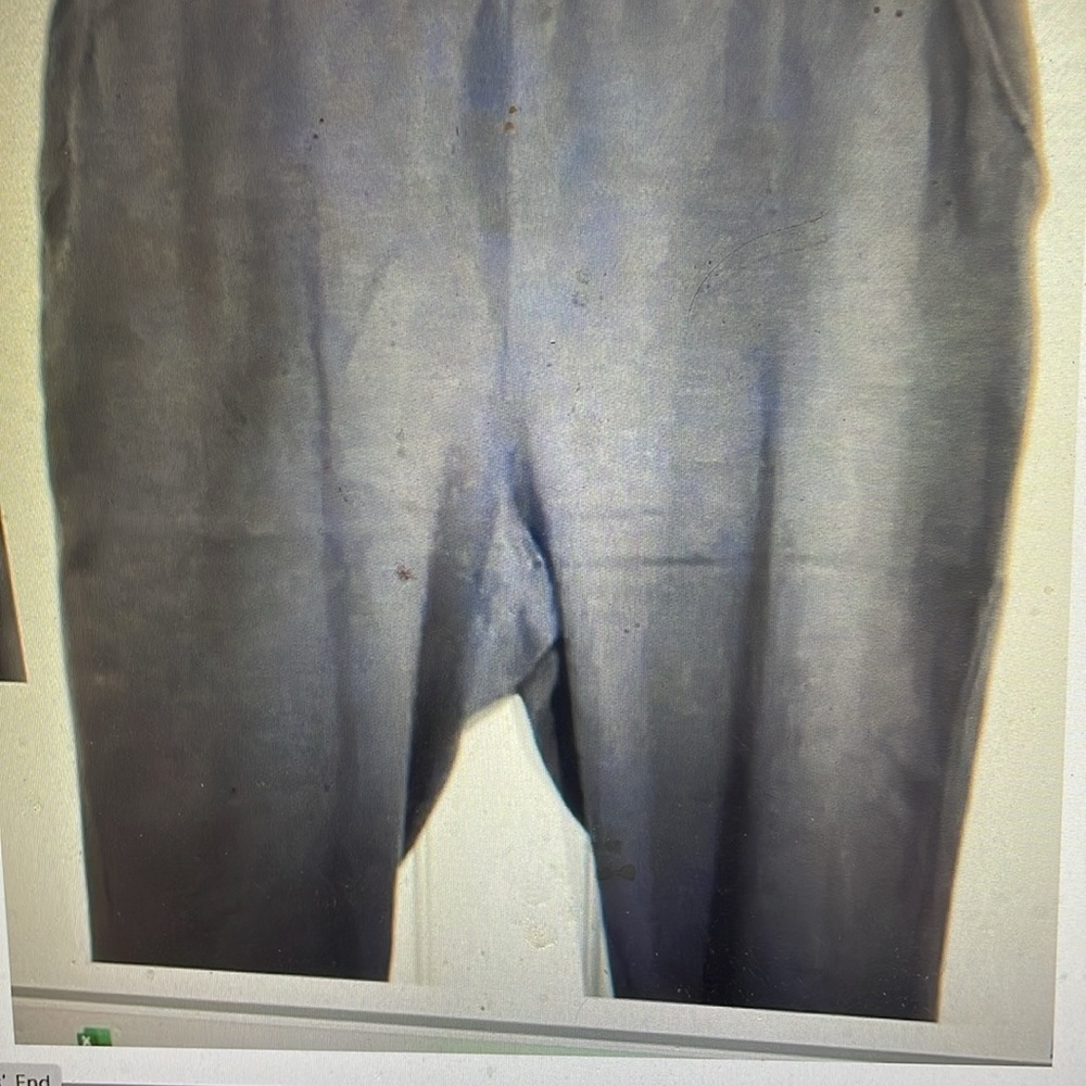 Lands' End Capri navy blue pants L